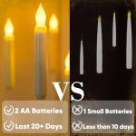 Floating Candles with Remote for Magical Moments