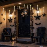 12 Floating Candles with Wand Remote for Magic