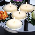 36 Pack Ivory Floating Candles for Magical Decor