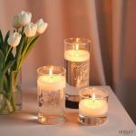 12 White Floating Candles for Harry Potter Decor