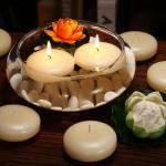 36 Pack Ivory Floating Candles for Magical Decor