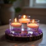 12 White Floating Candles for Harry Potter Decor