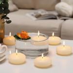 36 Pack Ivory Floating Candles for Magical Decor