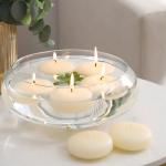 36 Pack Ivory Floating Candles for Magical Decor