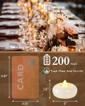 24-Pack LED Floating Candles for Magical Events