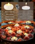 24-Pack LED Floating Candles for Magical Events