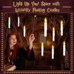 Floating Candles and Wand Set for Halloween