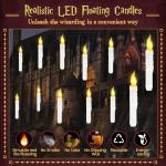 Floating Candles and Wand Set for Halloween