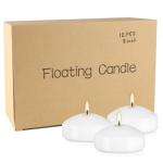 12 Bulk White Floating Tealights for Magical Moments