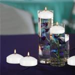 12 Bulk White Floating Tealights for Magical Moments