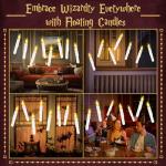 Floating Candles and Wand Set for Halloween
