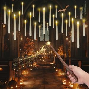Floating Candles with Wand Remote for Parties