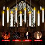 Harry Potter Floating Candles with Remote, 10 Pack
