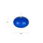 Floating Dark Blue Candles - 12 Pack