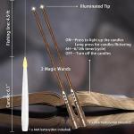 Floating Candles with Wands - 20 Pack Magic