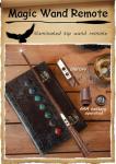 Magical Flameless Taper Candles with Wand Remote