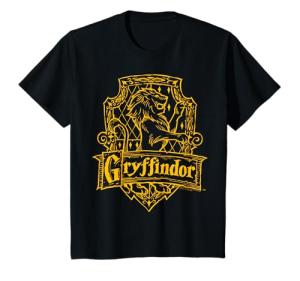 Gryffindor Line Art Crest Kids T-Shirt