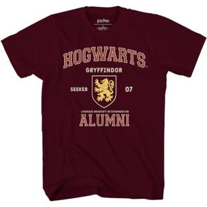 Gryffindor Alumni Seeker Adult T-Shirt - Burgundy