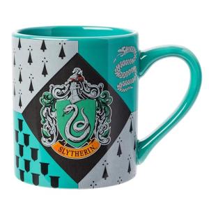 Slytherin House Crest Ceramic Mug - 14 oz