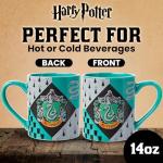 Slytherin House Crest Ceramic Mug - 14 oz