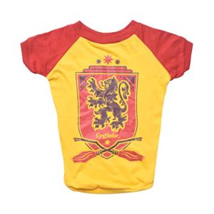 Gryffindor Dog T-Shirt for Harry Potter Fans