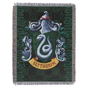 Slytherin Shield Tapestry Throw Blanket - 48" x 60