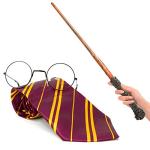 Wizard Costume Accessories Set with Glasses and Wand