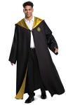Harry Potter Deluxe Adult Hogwarts Robe - Black & Gold