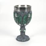 Slytherin Decorative Goblet Figurine - Wizarding World