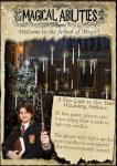 20 PCs Floating Candles with Wand, Harry Potter Christmas