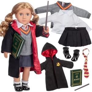 Hermione Granger Inspired 11pc Doll Outfit Set