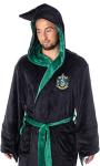 Slytherin Fleece Hooded Robe for Adults