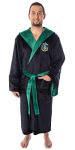 Slytherin Fleece Hooded Robe for Adults