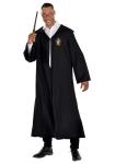 Adult Harry Potter Black Wizard Cloak Costume