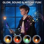 Light Up Wizard Wand Set with Sounds and Lights