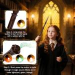 Magic Light-Up Wizard Wand Set for Kids