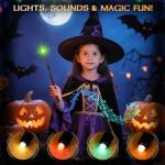Light Up Magic Wand with Sounds & Colors - 4PCS