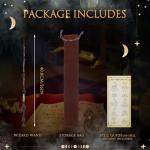 EnchantZone Wizard Wand for Kids' Cosplay Fun