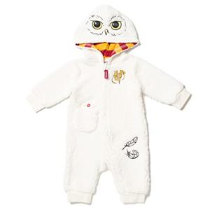 Hedwig Owl Zip-Up Costume for Baby Boys