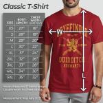 Gryffindor Quidditch Seeker T-Shirt in Cardinal