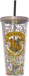 Hogwarts Glitter Cup with Straw by Spoontiques