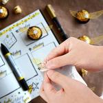 Golden Wings Chocolate Decorations for Wizard Party