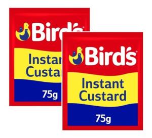 Bird's Instant Custard Sachets - Pack of 2