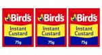 Birds Instant Custard Triple Pack - Original Flavor