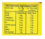 Bird's Vanilla Custard Powder - 600g Pack of 4