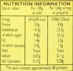 Bird's Vanilla Custard Powder 600g - Harry Potter Treat