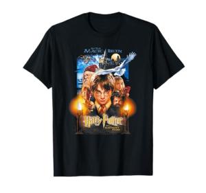 Harry Potter Black Movie Poster T-Shirt for Adults