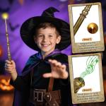 Magic Wizard Wand Set with Color Lights & Sound