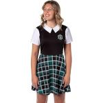 Slytherin Plaid Skirt Cosplay Dress for Women