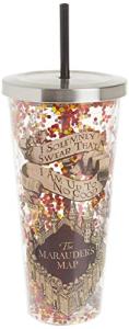 Harry Potter Glitter Tumbler - Solemnly Swear